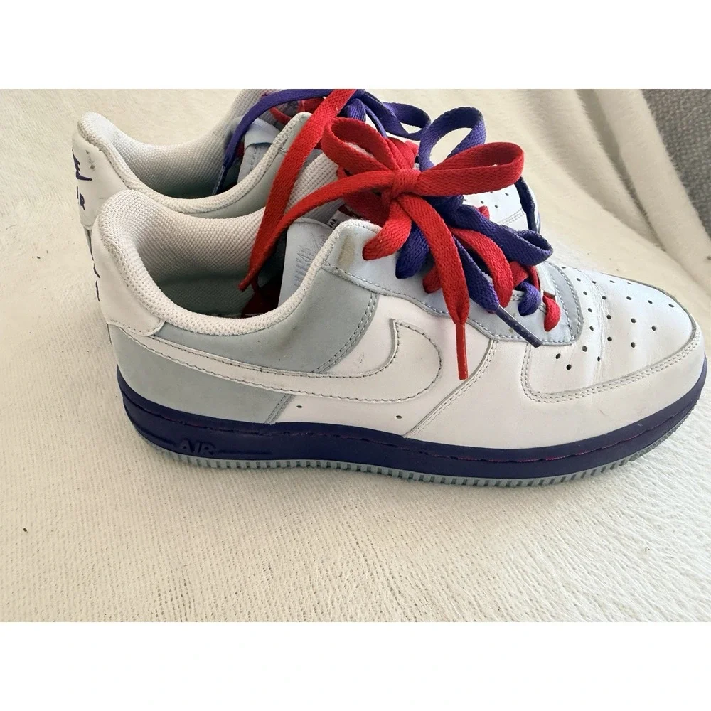 Nike Air Force 1 Women's 7.5 – 315115‑113 – White/Grey/Purple – 2007